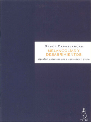 cover image of Melancolias y desabrimientos